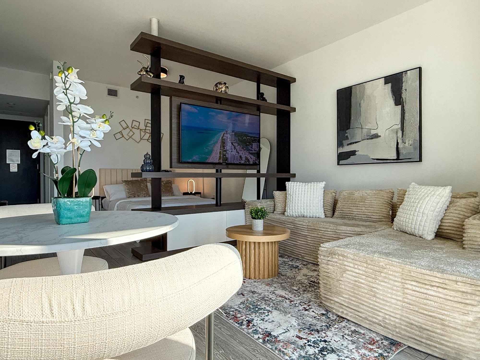 마이애미 Luxury Loft - Free Parking - Ocean View - Brickell Downtown 아파트 외부 사진