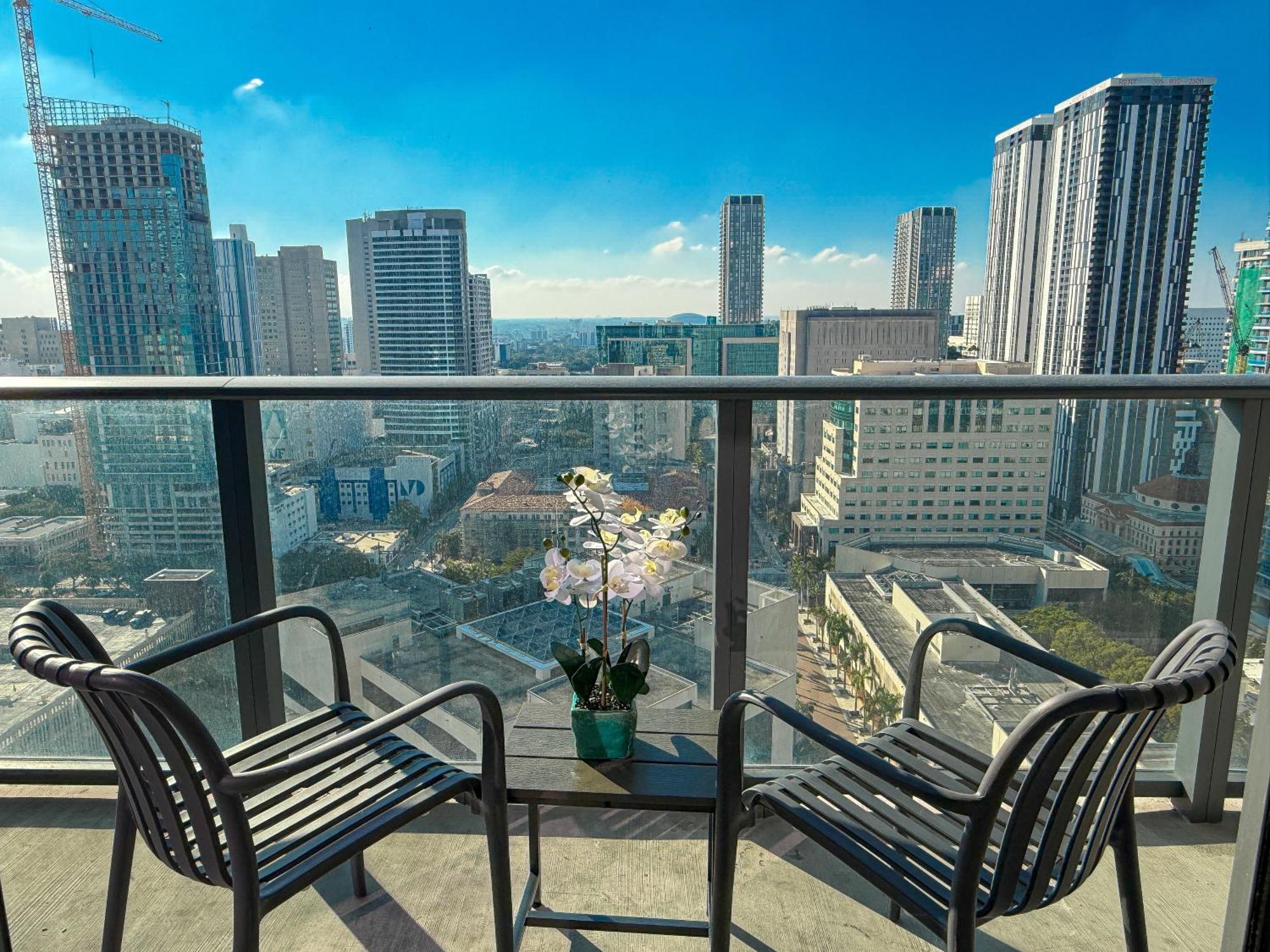 마이애미 Luxury Loft - Free Parking - Ocean View - Brickell Downtown 아파트 외부 사진