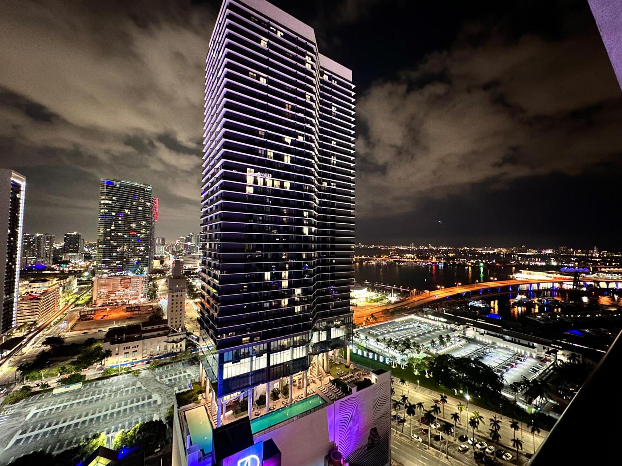 마이애미 Luxury Loft - Free Parking - Ocean View - Brickell Downtown 아파트 외부 사진