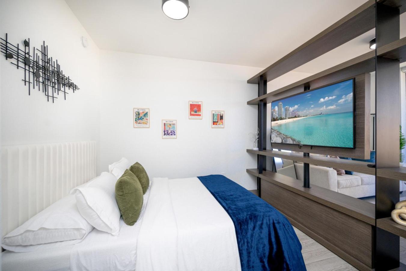 마이애미 Luxury Loft - Free Parking - Ocean View - Brickell Downtown 아파트 객실 사진