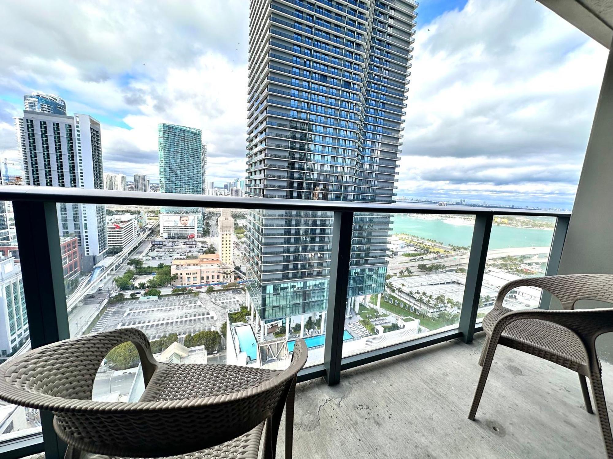 마이애미 Luxury Loft - Free Parking - Ocean View - Brickell Downtown 아파트 외부 사진