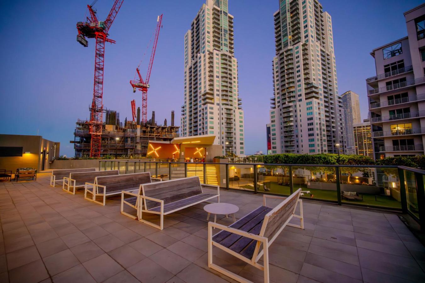 마이애미 Luxury Loft - Free Parking - Ocean View - Brickell Downtown 아파트 외부 사진