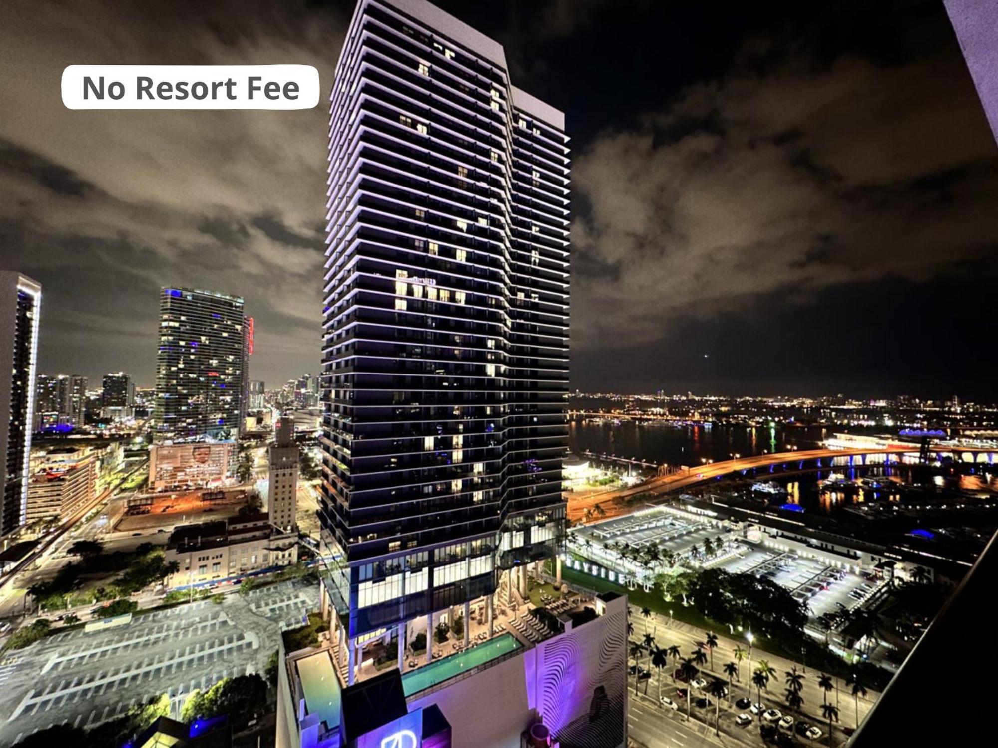 마이애미 Luxury Loft - Free Parking - Ocean View - Brickell Downtown 아파트 외부 사진