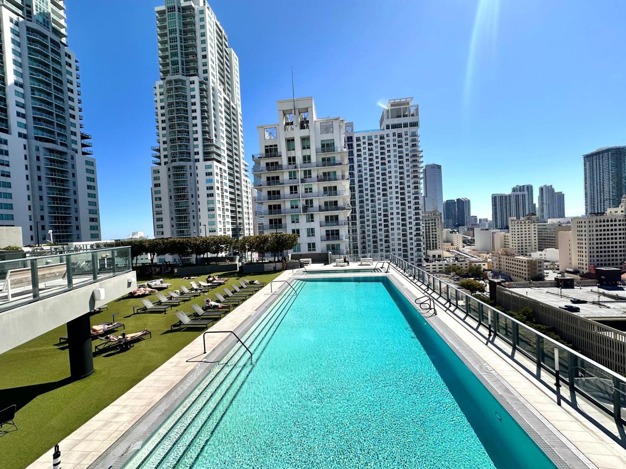 마이애미 Luxury Loft - Free Parking - Ocean View - Brickell Downtown 아파트 외부 사진