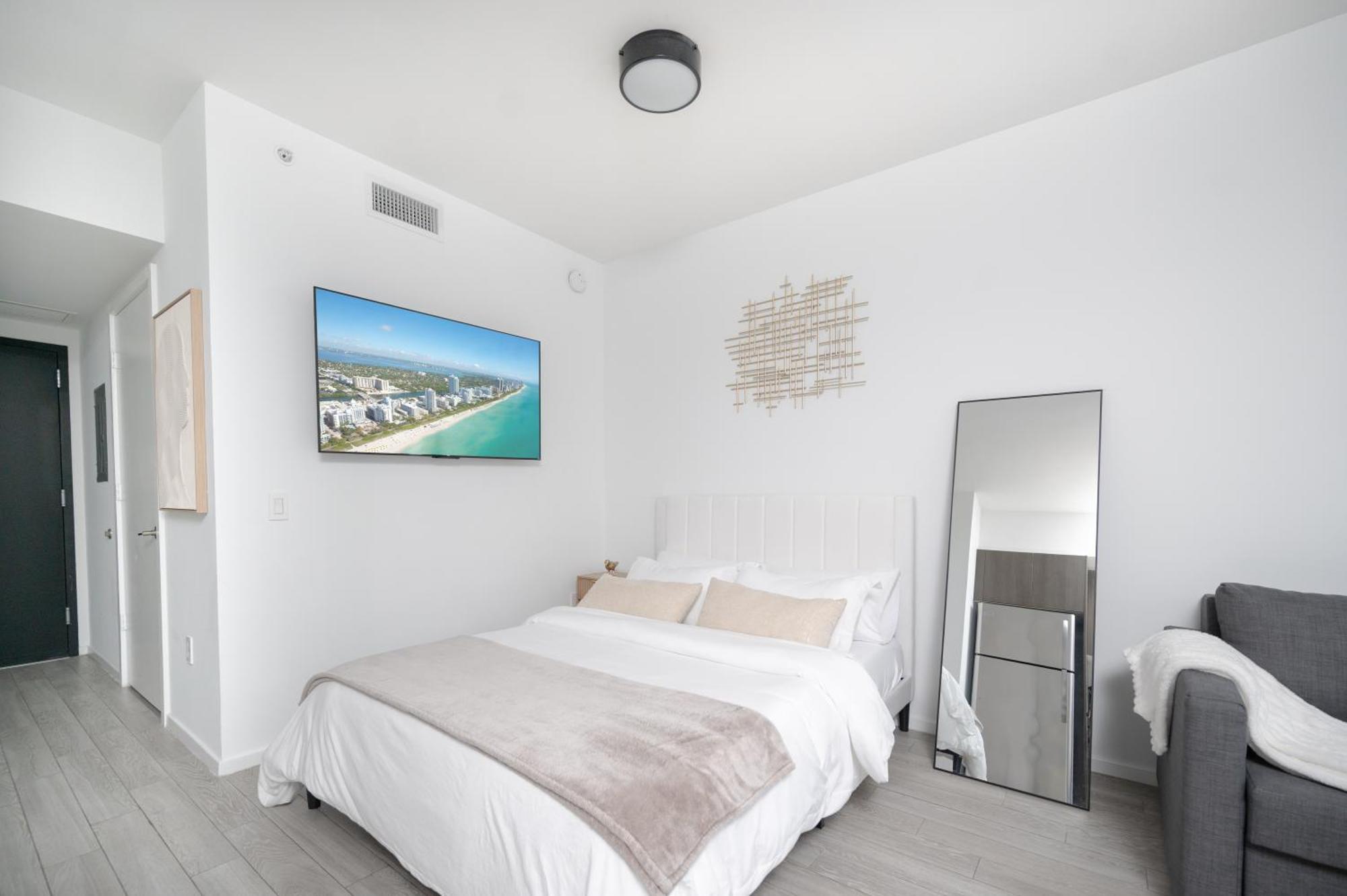 마이애미 Luxury Loft - Free Parking - Ocean View - Brickell Downtown 아파트 외부 사진